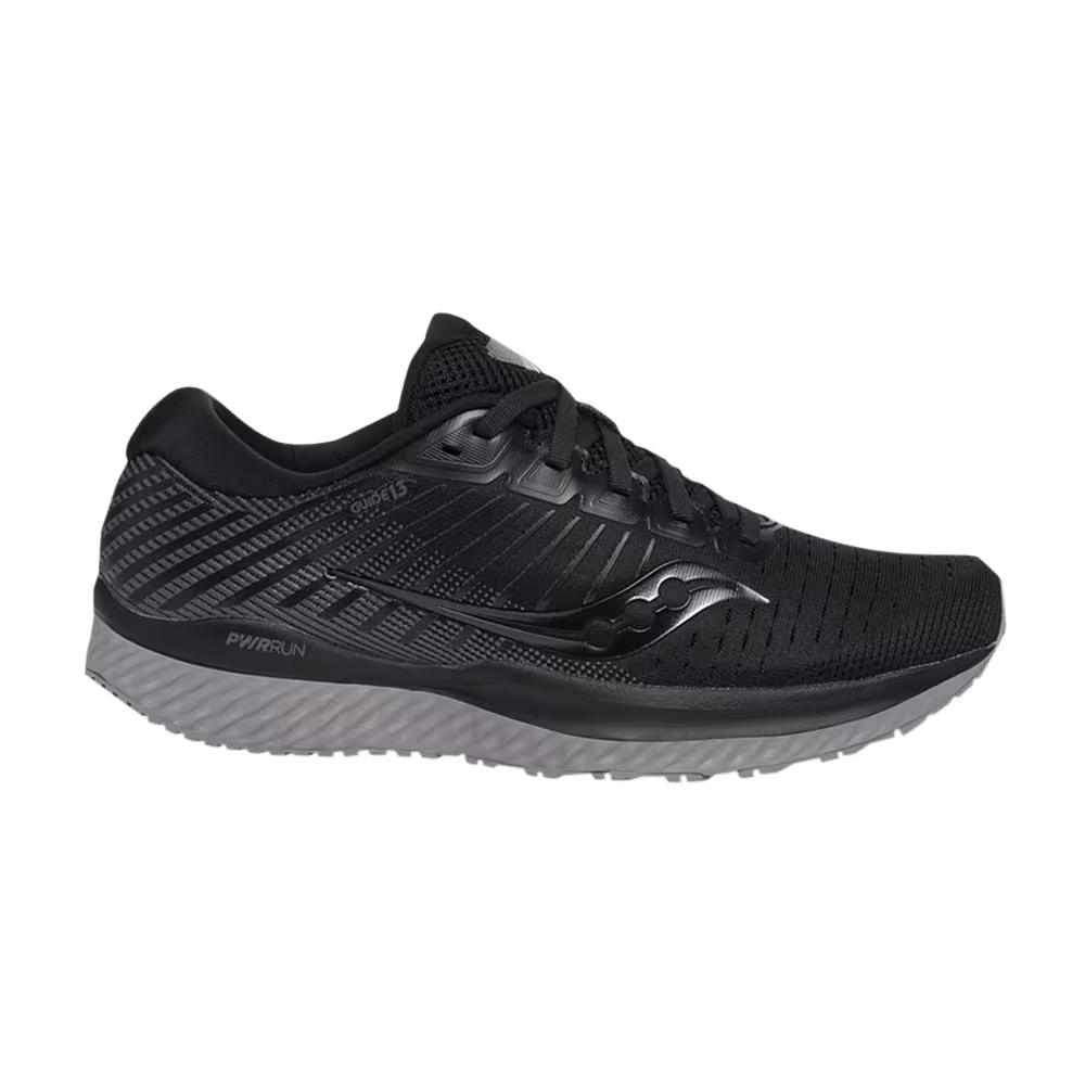 Saucony Women's Guide 13 Wide Blackout