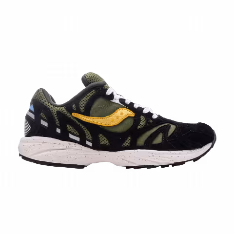Saucony Grid Azura 2000 'Black Yellow'