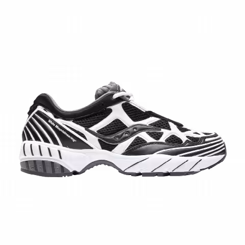 White Mountaineering x Saucony Grid Web 'Black White'