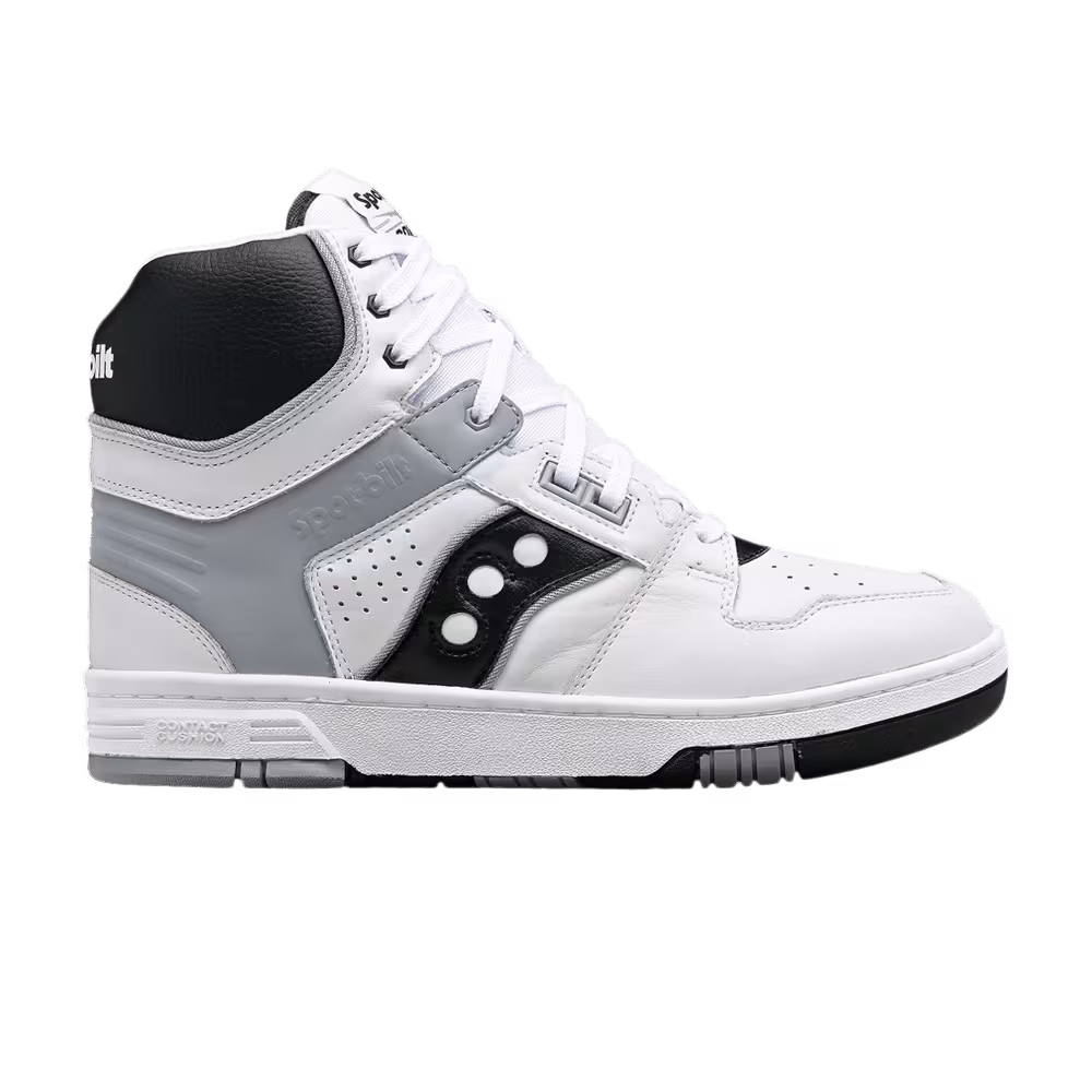 Saucony Spot-Bilt Sonic High White Black