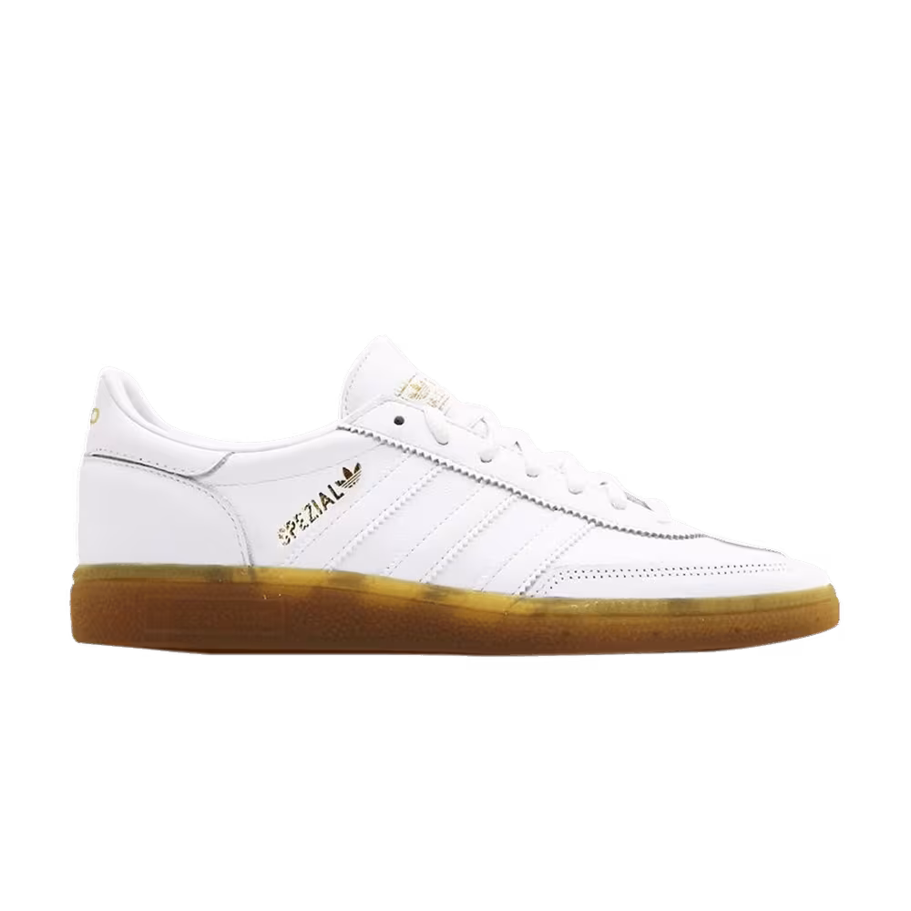 Adidas Handball Spezial White Gold Metallic Gum