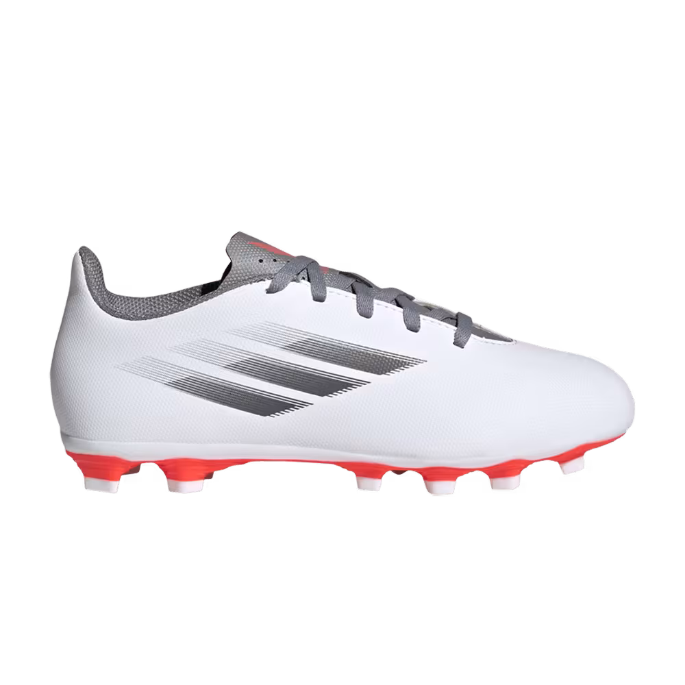 Adidas X Speedflow.4 FG J White Solar Red