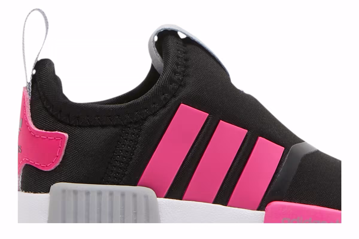 Adidas NMD 360 Infant Black Shock Pink, view 3