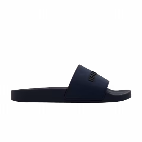 Balenciaga Pool Slides 'Dark Blue Black'