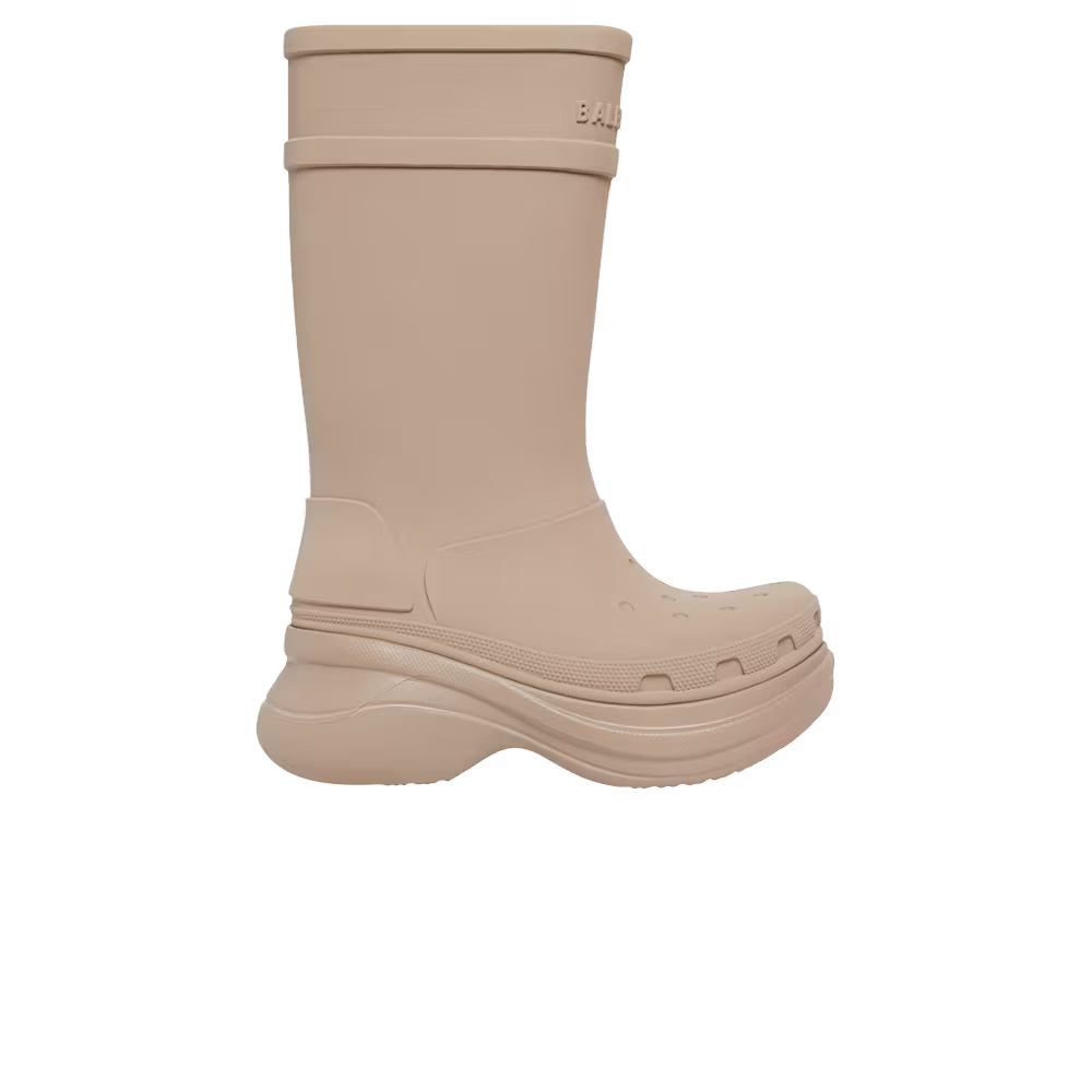 Crocs x Balenciaga Women's Clog Boot 2.0 Beige