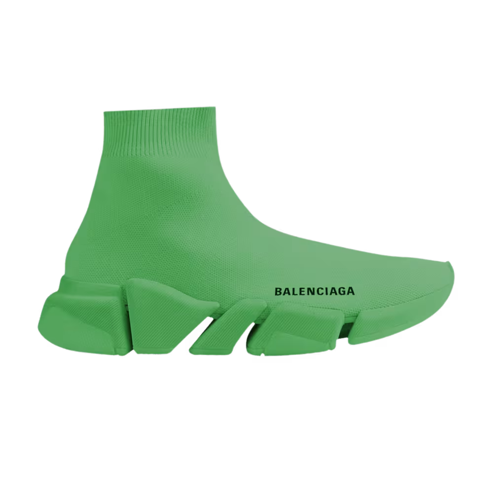 Balenciaga Women's Speed 2.0 Sneaker Fluo Green