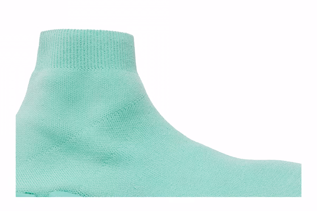 Balenciaga Recycled Speed 2.0 Sneaker Light Green, view 3