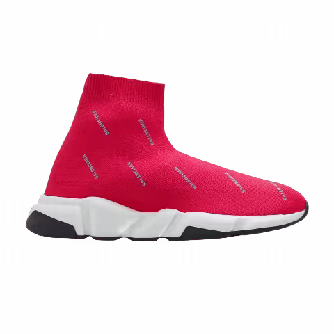 Balenciaga Speed Sneaker Kids 'Allover Logo - Pink'