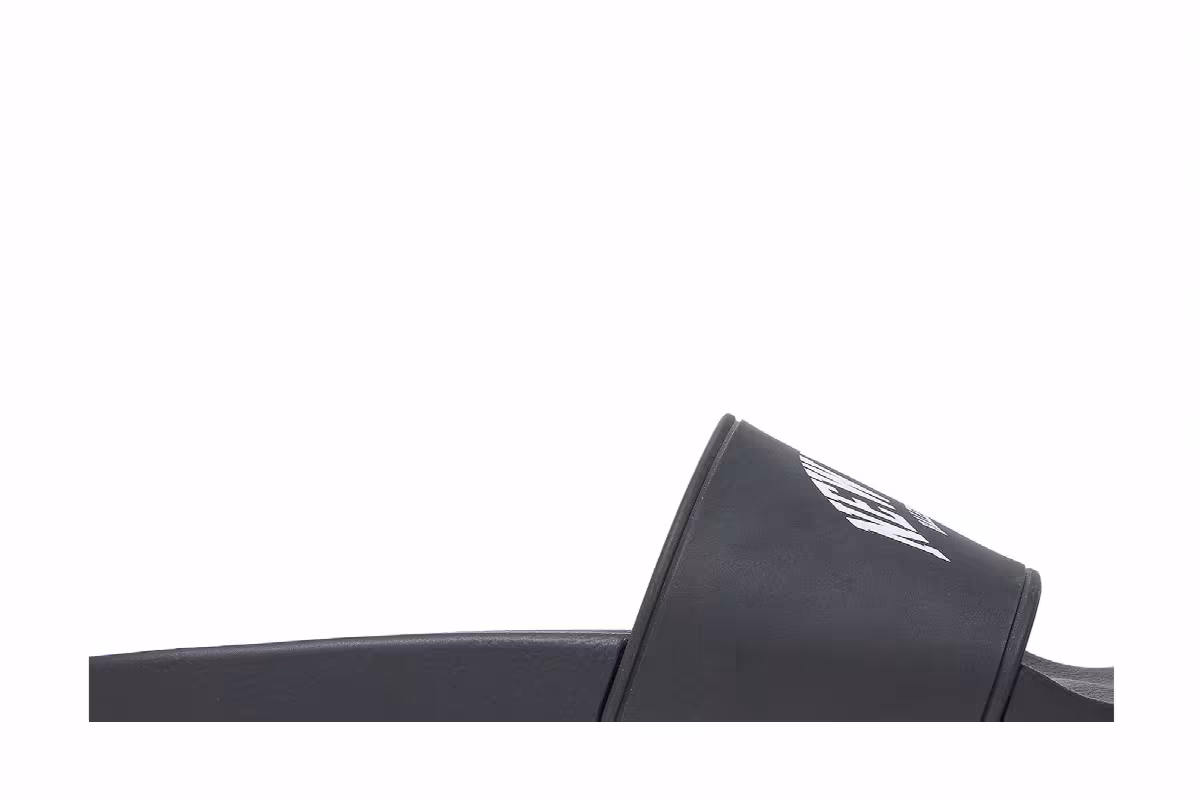 Balenciaga Women's Pool Slides Cities New York - Black, view 3