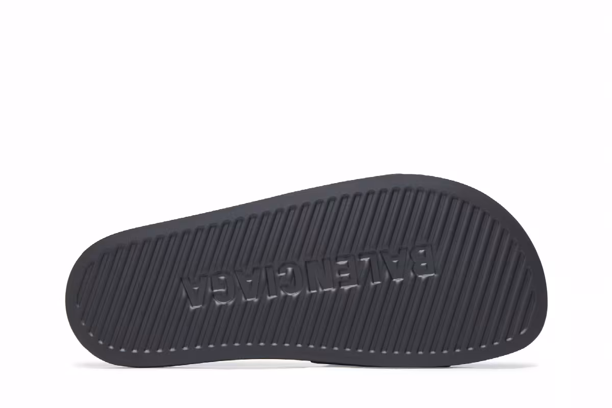 Balenciaga Women's Pool Slides Cities New York - Black, view 5