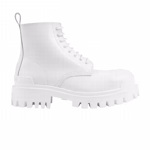 Balenciaga Strike Lace-Up Boot 'White'