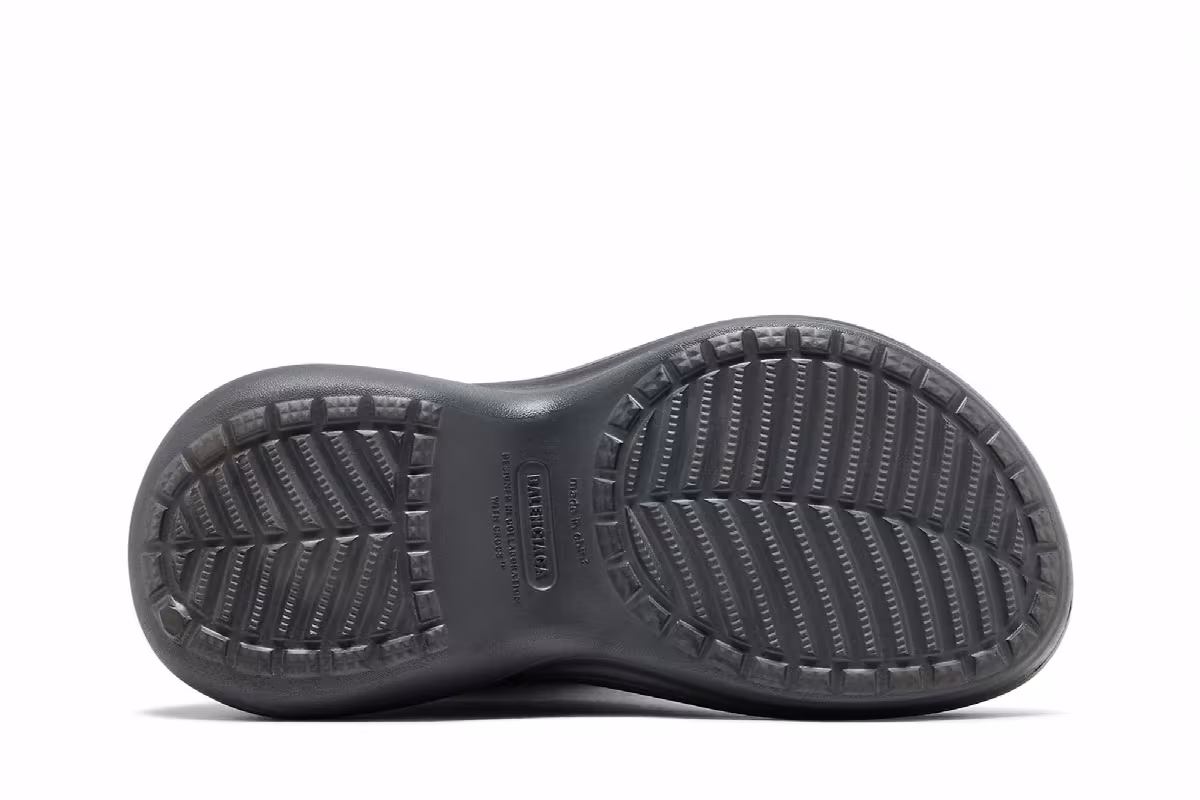 Crocs x Balenciaga Women's Boot Graphite, view 5