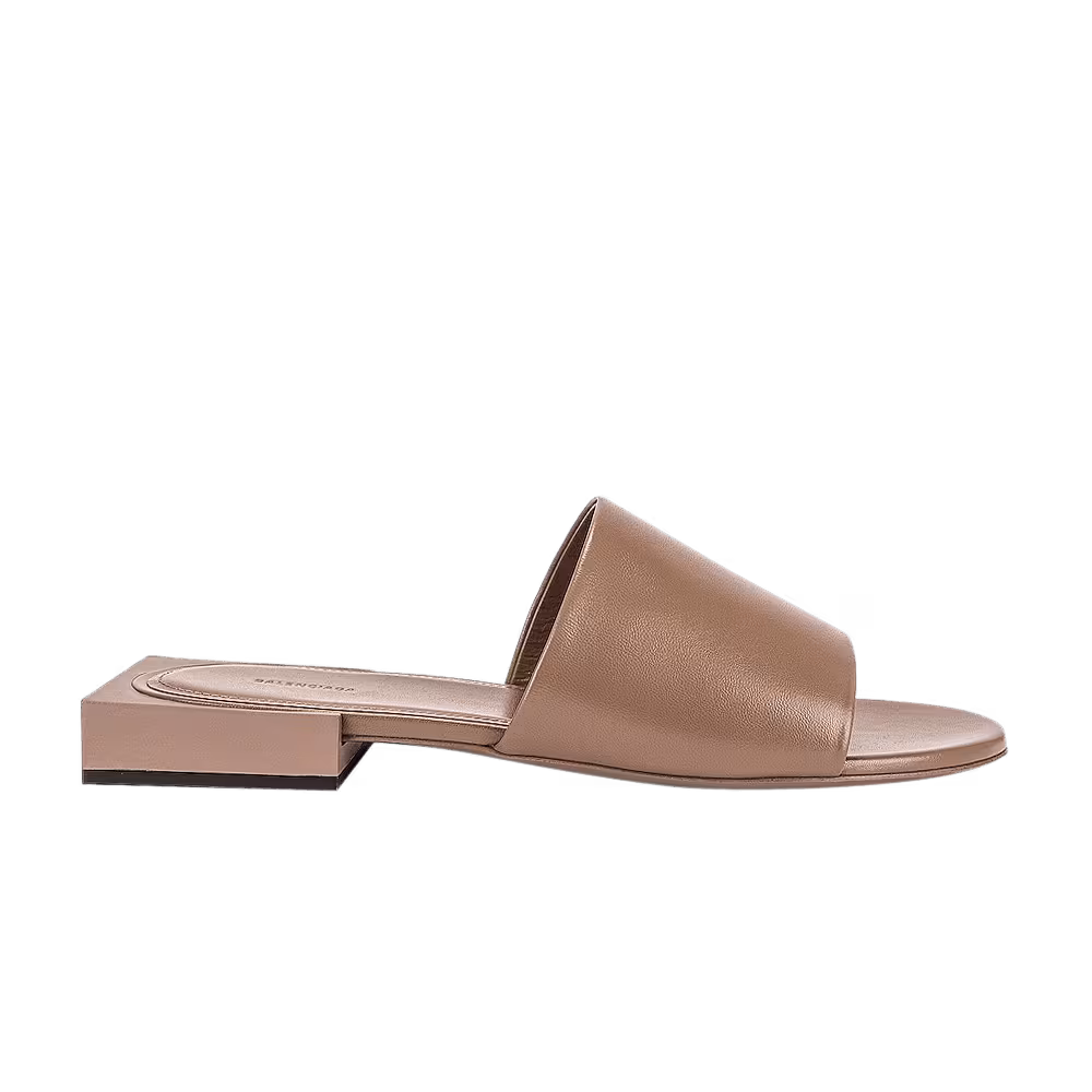 Balenciaga Women's Box Sandal Mink Grey