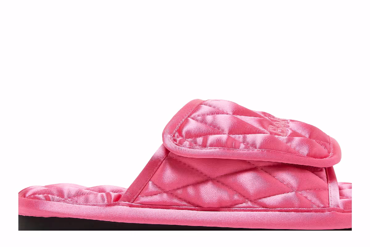 Balenciaga Women's Home Slide Fluo Pink, view 3