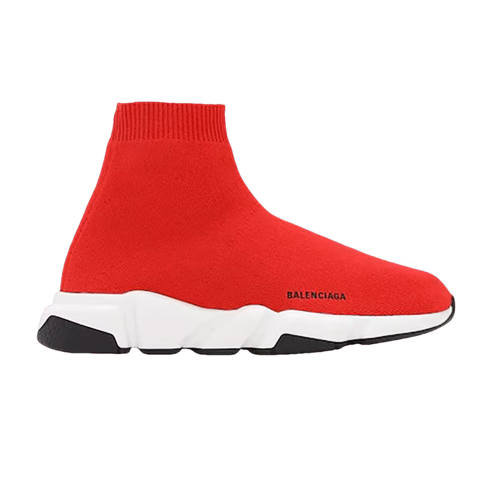 Balenciaga Speed Sneaker Kids Intense Red White