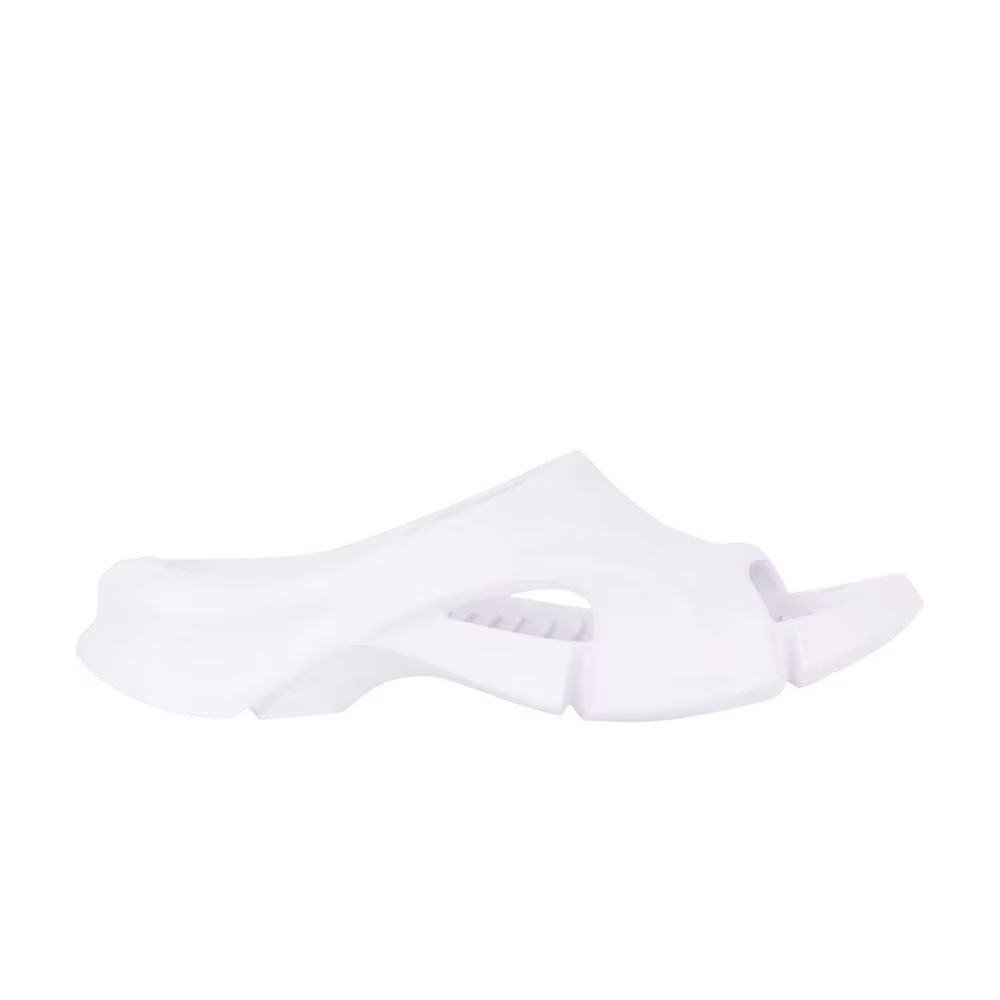 Balenciaga Mold Slide Sandal White