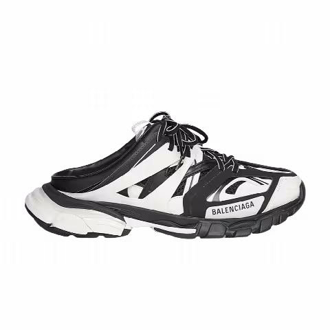 Balenciaga Track Mule 'White Black'