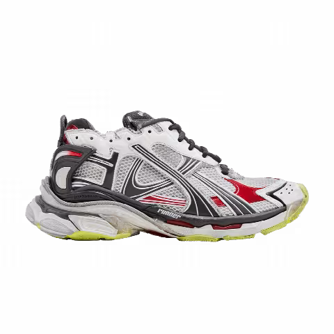 Balenciaga Runner Sneaker 'Black White Red Fluo Yellow' 2023