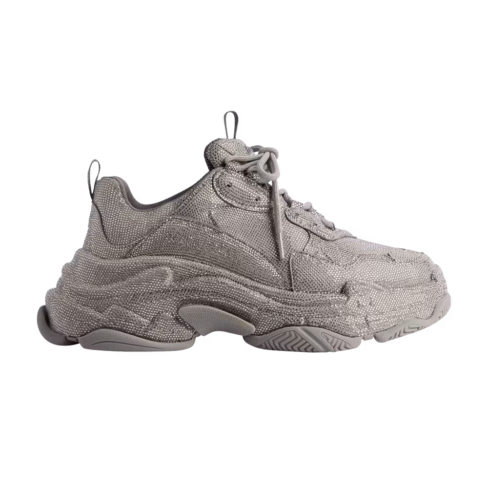 Balenciaga Triple S Sneaker Rhinestones - Dark Grey