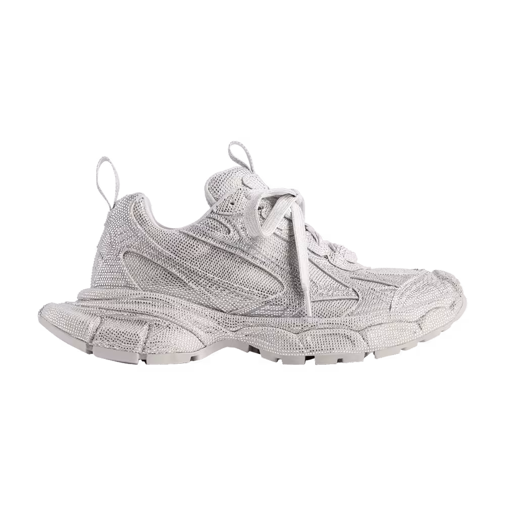 Balenciaga Women's 3XL Sneaker Rhinestones - Light Grey