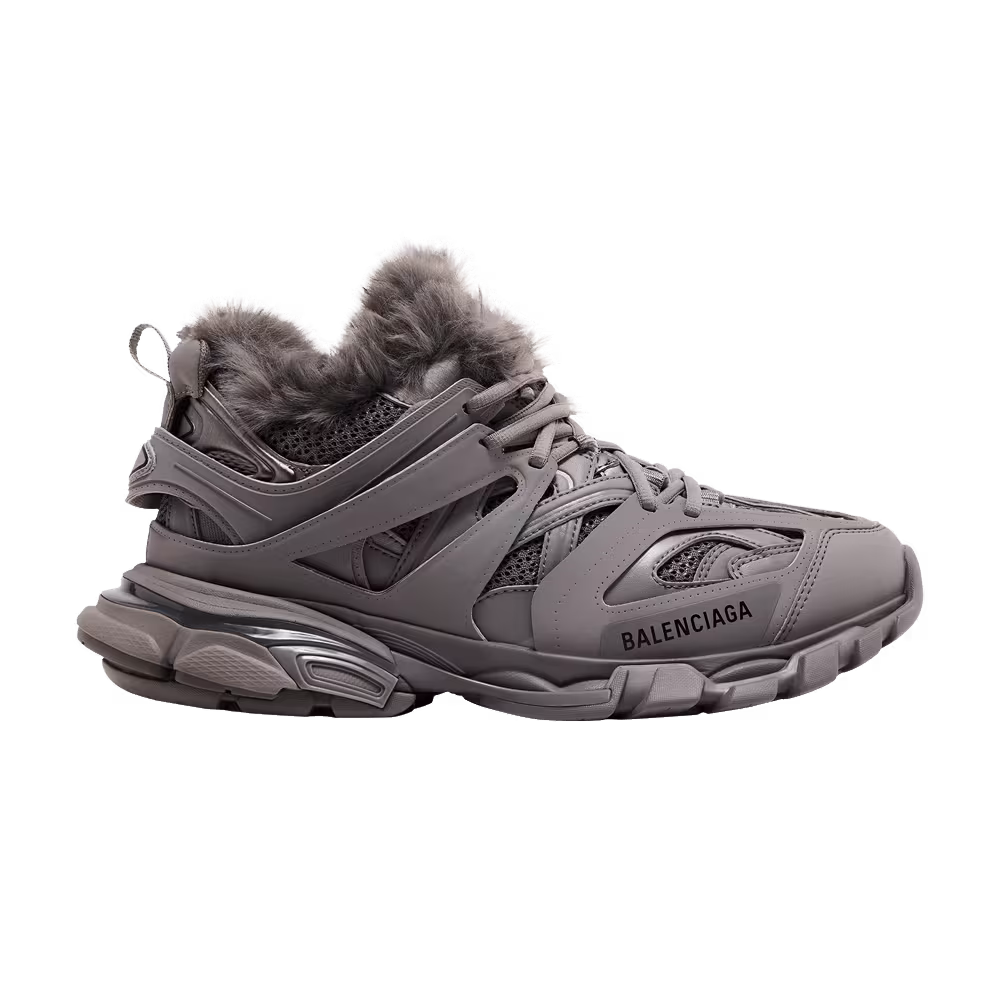 Balenciaga Track Sneaker Fake Fur - Grey