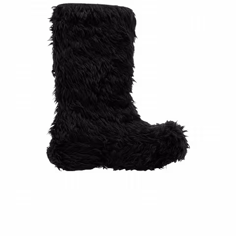 Crocs x Balenciaga Boot 'Black Fur'