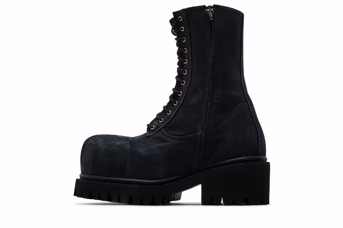 Balenciaga Stomper Bootie Black, view 4