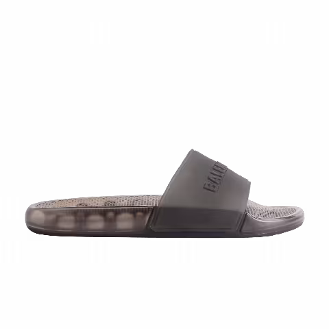 Balenciaga Pool Slide 'Black Transparent'