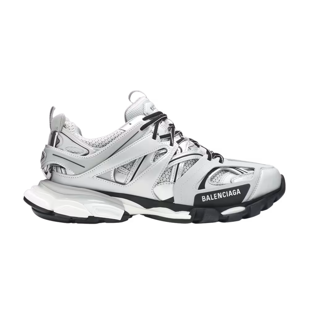 Balenciaga Track Trainer Metallic Silver