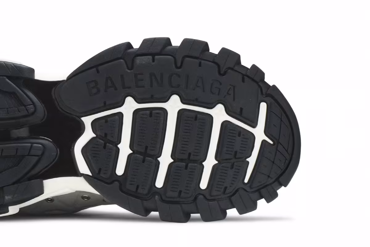 Balenciaga Track Trainer Metallic Silver, view 6