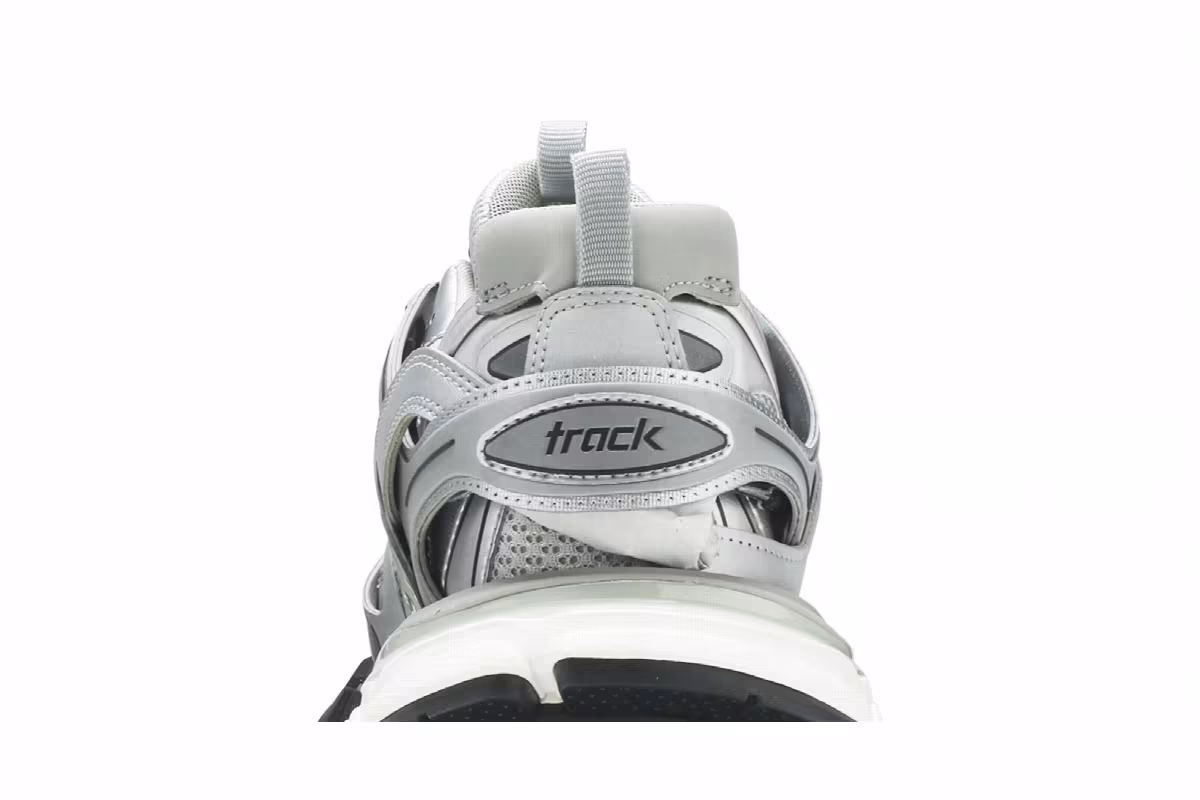 Balenciaga Track Trainer Metallic Silver, view 8