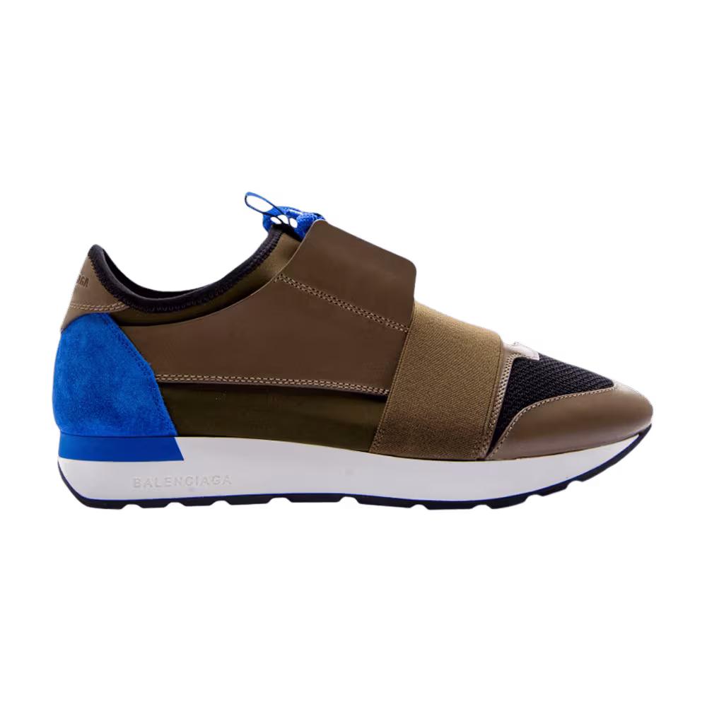 Balenciaga Race Runner Khaki Blue