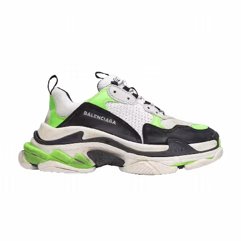 Mr. Porter x Balenciaga Wmns Triple S Trainer 'Neon Green' 2018