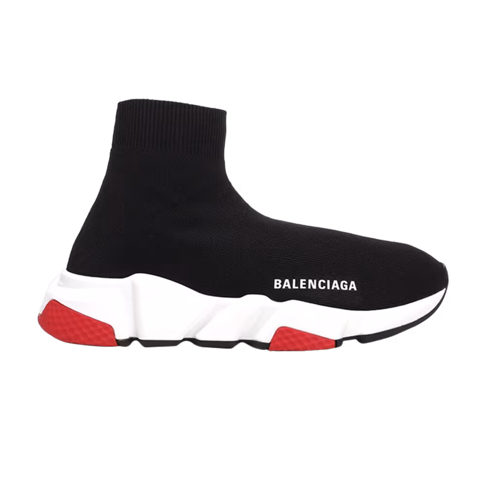 Women's Balenciaga Speed Trainer Black Red