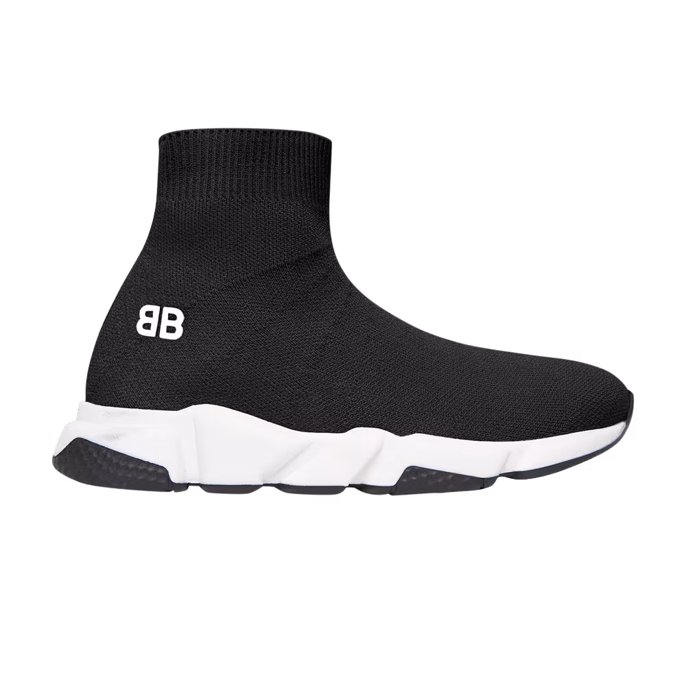 Balenciaga Speed Trainer Kids Black White
