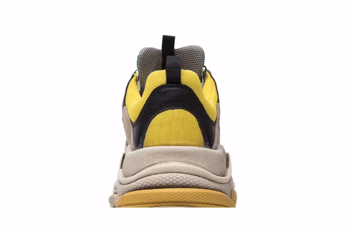 Balenciaga Triple S Sneaker Yellow Green, view 8