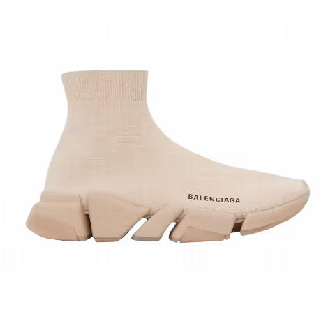 Balenciaga Speed 2.0 Sneaker 'Clear Sole - Sand Beige'