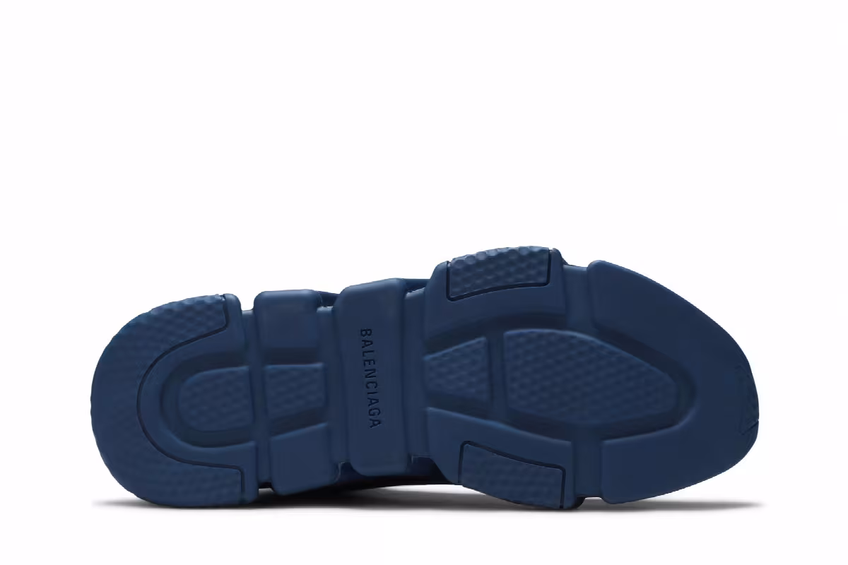Balenciaga Speed Sneaker Navy Blue, view 5
