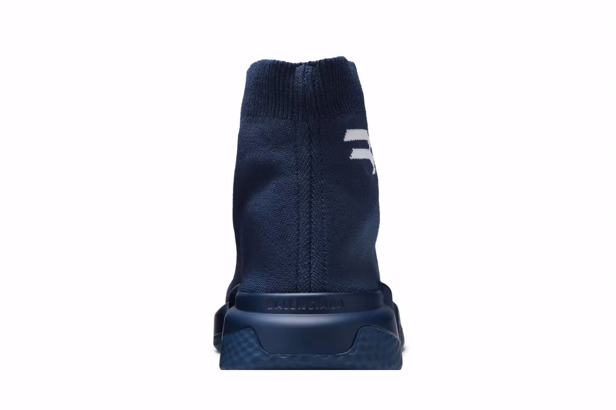 Balenciaga Speed Sneaker Navy Blue, view 8