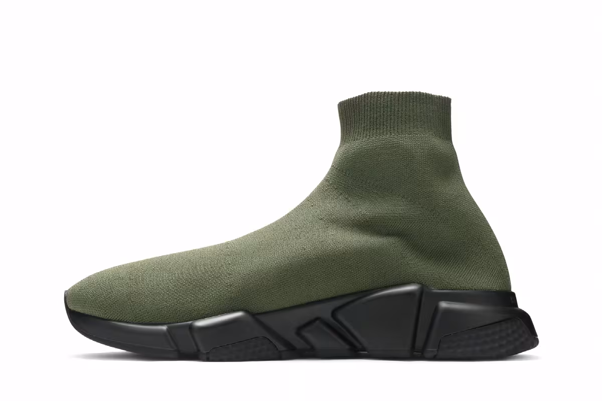 Balenciaga Speed Sneaker Green, view 4