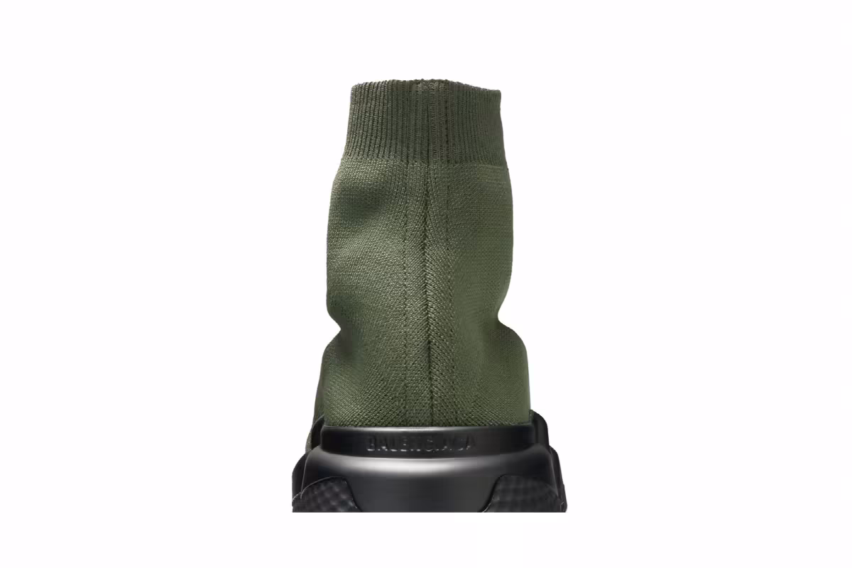 Balenciaga Speed Sneaker Green, view 8
