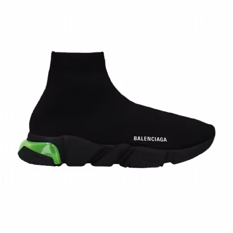 Balenciaga Speed Sneaker 'Clearsole - Black Fluo Yellow'