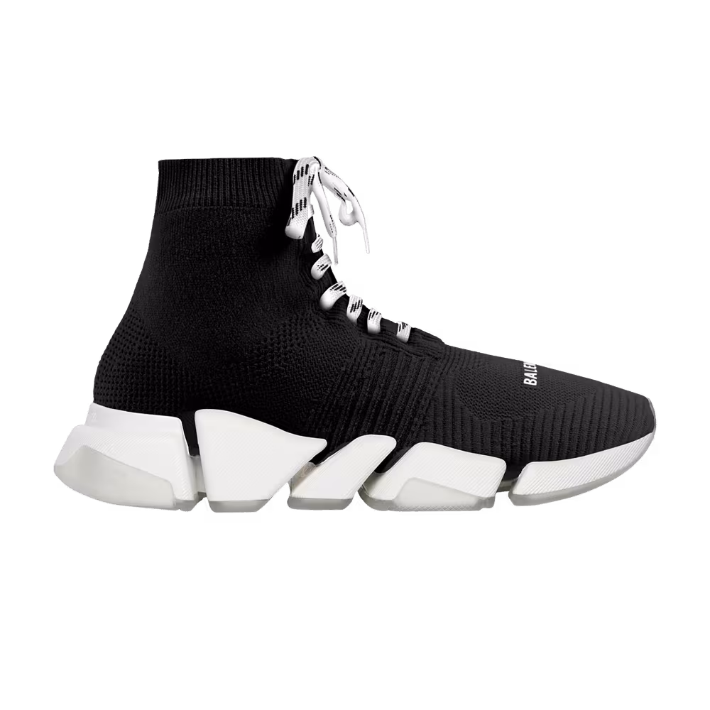 Balenciaga Speed 2.0 Sneaker Black White