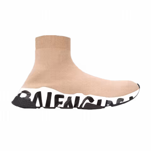Balenciaga Wmns Speed Trainer 'Midsole Graffiti - Beige'