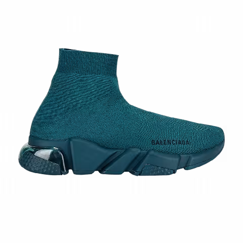 Balenciaga Wmns Speed Sneaker 'Clear Sole - Full Dark Green'