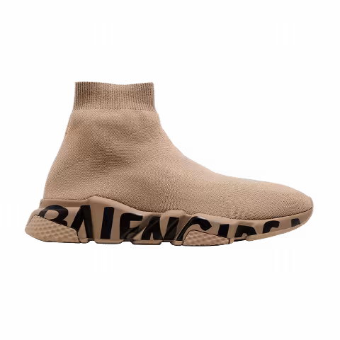 Balenciaga Speed Sneaker 'Midsole Graffiti - Dark Beige'