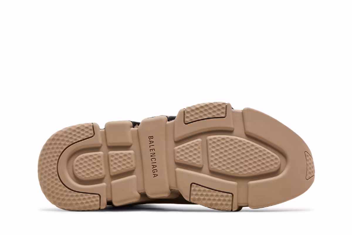 Balenciaga Speed Sneaker Midsole Graffiti - Dark Beige, view 5