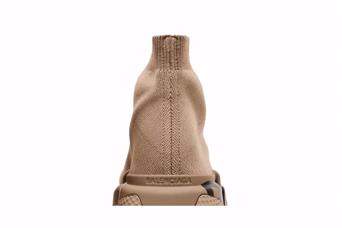 Balenciaga Speed Sneaker Midsole Graffiti - Dark Beige, view 8