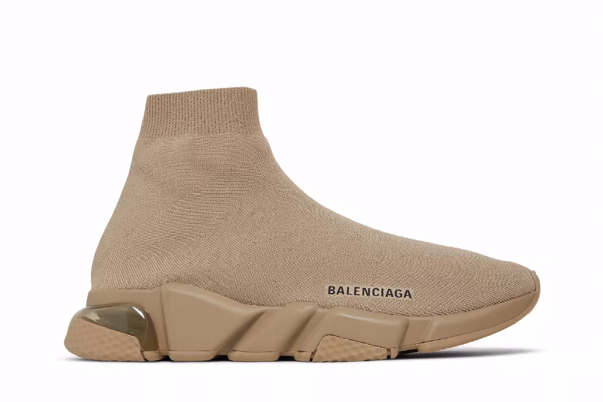 Balenciaga Speed Sneaker Clearsole - Beige, view 2