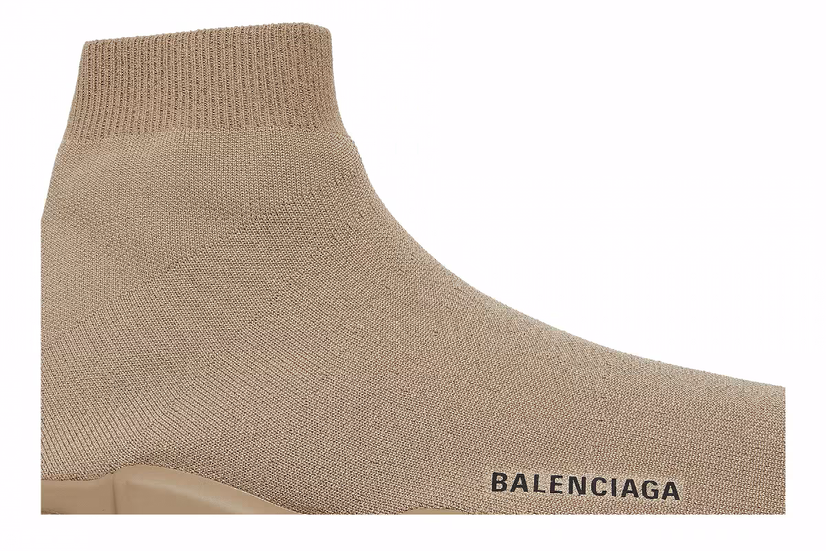 Balenciaga Speed Sneaker Clearsole - Beige, view 3
